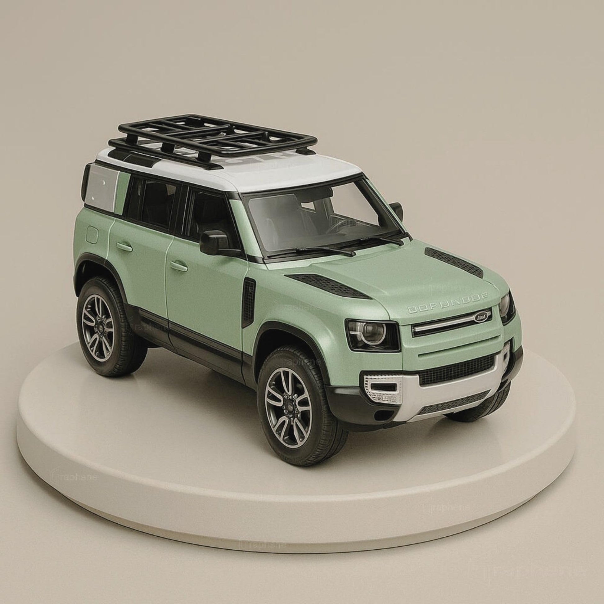 GRAPHENE 1:32 Scale DieCast Metal Pull-Back Action Openable Doors 4x4 Thar/Jeep Premium Car Toy for Kids Realistic Miniature Model Gift 2+yrs Girls Boys Available